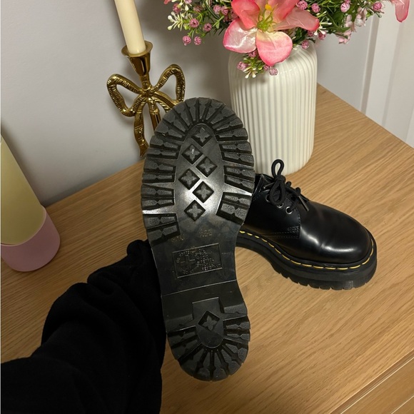 Black Platform low doc martens - Picture 5 of 6